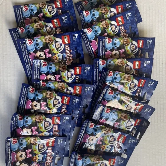 LEGO DISNEY Series 1 Collectible Minifigures 71012 - Complete Set of 18 (SEALED)